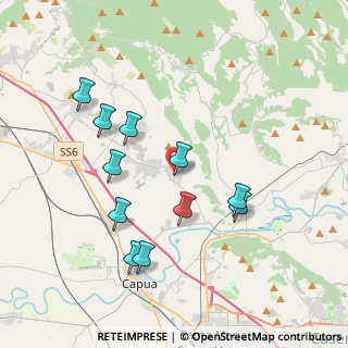 Mappa Via Regina Elena, 81041 Bellona CE, Italia (3.99545)