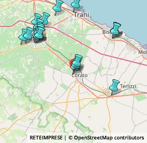 Mappa Viale Dei Lilla, 70033 Corato BA, Italia (9.967)