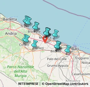 Mappa Strada Vicinale Mino, 70056 Molfetta BA, Italia (11.45941)