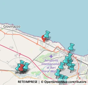 Mappa Str. Catino, 70127 Bari BA, Italia (6.9095)