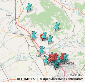 Mappa Via Luciani, 81041 Vitulazio CE, Italia (9.0405)