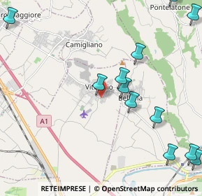 Mappa Via Luciani, 81041 Vitulazio CE, Italia (2.91667)