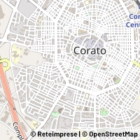 Mapa Corato