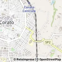 Mapa Corato