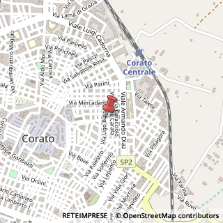 Mappa Via Dante, 37, 70033 Corato, Bari (Puglia)