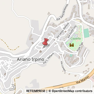 Mappa Via Marconi, 16, 83031 Ariano Irpino, Avellino (Campania)