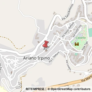 Mappa Via P. San Mancini, 41, 83031 Ariano Irpino, Avellino (Campania)