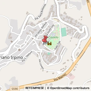Mappa Via Tigli, 6, 83031 Ariano Irpino, Avellino (Campania)