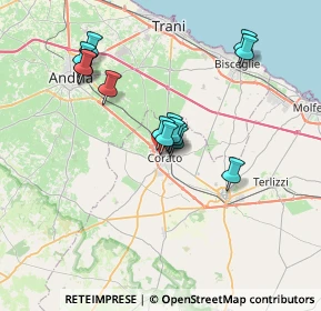 Mappa Via Masotti, 70033 Corato BA, Italia (6.475)