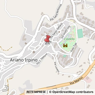 Mappa Via Tribunali, 9, 83031 Ariano Irpino, Avellino (Campania)