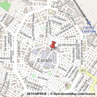 Mappa Via Duomo, 6, 70033 Corato, Bari (Puglia)