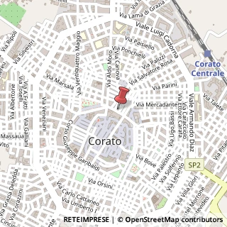 Mappa Corso Cavour, 28, 70033 Corato, Bari (Puglia)