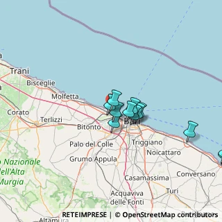 Mappa Via Pizzillo II traversa, 70128 Bari BA, Italia (13.5825)