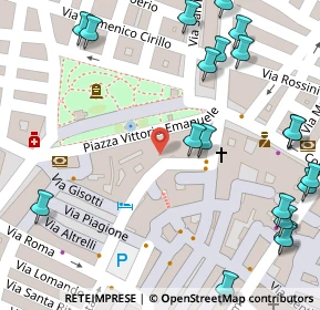 Mappa Piazza Vittorio Emanuele II, 70033 Corato BA, Italia (0.1)