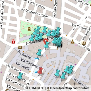 Mappa Piazza Vittorio Emanuele, 70033 Corato BA, Italia (0.02692)