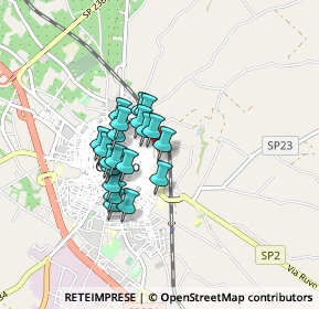 Mappa Via Donatello, 70033 Corato BA, Italia (0.64)