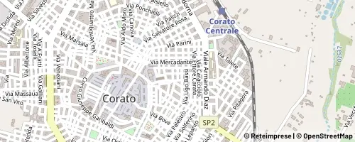 Mappa Corato