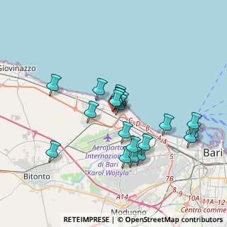 Mappa Via Angelo Antonelli, 70128 Bari BA, Italia (3.3215)