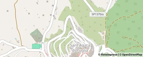 Mappa Sant'Agata di Puglia