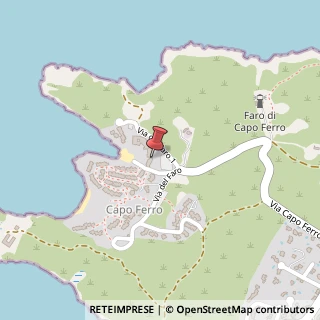 Mappa Località Cala del Faro, 142, 07021 Arzachena, Sassari (Sardegna)