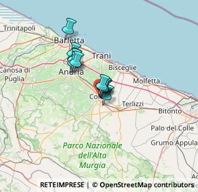 Mappa Via Palumbo, 70033 Corato BA, Italia (8.39273)