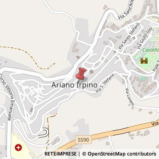 Mappa Via D'Afflitto, 9, 83031 Ariano Irpino, Avellino (Campania)