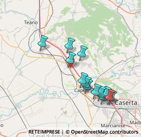 Mappa S.S. 7 Appia Km 195+28, 81041 Vitulazio CE, Italia (7.69615)