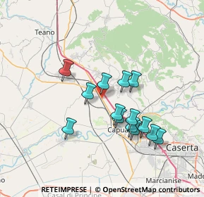 Mappa S.S. 7 Appia Km 195+28, 81041 Vitulazio CE, Italia (6.65857)