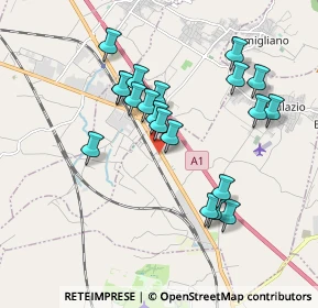 Mappa S.S. 7 Appia Km 195+28, 81041 Vitulazio CE, Italia (1.8345)