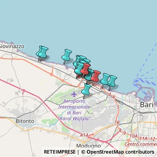 Mappa Via Maria Chieco Bianchi, 70128 Bari BA, Italia (1.5965)