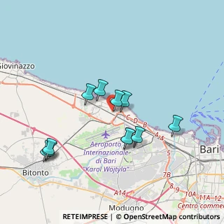 Mappa Via Maria Chieco Bianchi, 70128 Bari BA, Italia (3.69636)