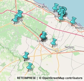 Mappa PUNTO VENDITA:, 70033 Corato BA, Italia (9.9465)