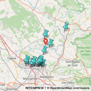 Mappa Via Fossato, 82030 Limatola BN, Italia (8.33467)