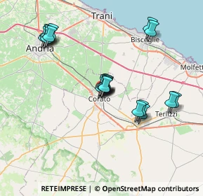 Mappa Via Trieste, 70033 Corato BA, Italia (7.256)