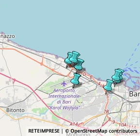 Mappa Via Girolamo Nisio, 70128 Bari BA, Italia (2.57083)