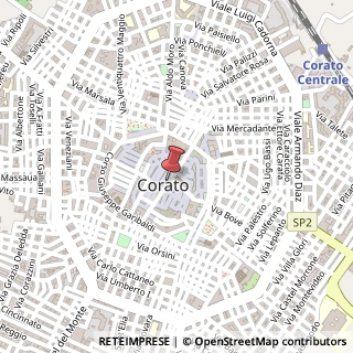 Mappa Via Duomo,  38, 70033 Corato, Bari (Puglia)