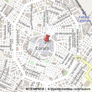 Mappa Via Duomo, 20, 70033 Corato, Bari (Puglia)