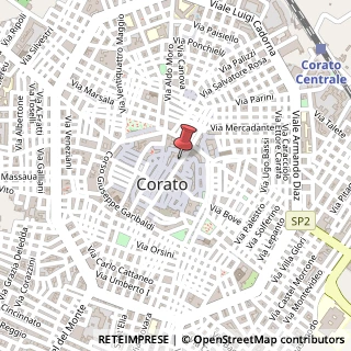 Mappa Via Duomo, 14, 70033 Corato, Bari (Puglia)