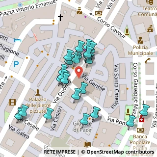 Mappa Via Duomo, 70033 Corato BA, Italia (0.03103)