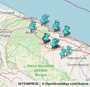 Mappa Via Pitagora, 70033 Corato BA, Italia (10.0705)