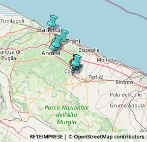 Mappa Via della Libertà, 70033 Corato BA, Italia (15.12)