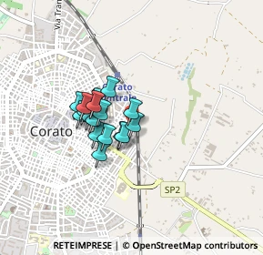 Mappa Via Pitagora, 70033 Corato BA, Italia (0.311)