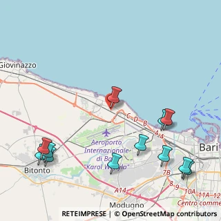 Mappa Vico I' Renna, 70128 Bari BA, Italia (5.94167)