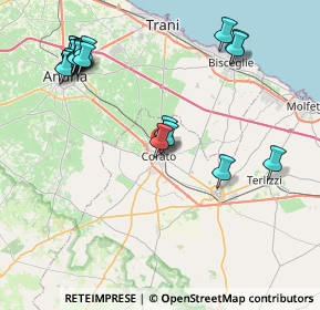 Mappa Contrada Maccarone Zona Industriale, 70033 Corato BA, Italia (10.251)