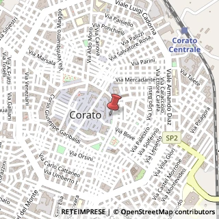 Mappa Corso Mazzini, 15, 70033 Corato, Bari (Puglia)