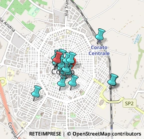 Mappa Contrada Maccarone Zona Industriale, 70033 Corato BA, Italia (0.297)