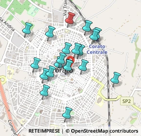 Mappa Corso Mazzini, 70033 Corato BA, Italia (0.4155)