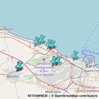 Mappa SS 16 bis, 70128 Bari BA, Italia (3.78727)