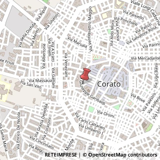 Mappa Corso Garibaldi, 53, 70033 Corato, Bari (Puglia)