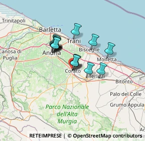 Mappa Tabaccheria Bosso, 70033 Corato BA, Italia (10.19938)